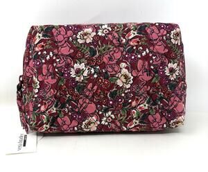 Vera Bradley Minnie Mouse Daisy Duck Makeup Essential Cosmetic Bag Hidden Hearts